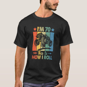レトロトラック誕生日70thバレ転がットの方法 tシャツ