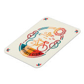 レトロトラバースシティバイクトレイル マグネット (左側)