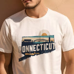レトロトラベルアイコニックConnecticutグラフィック Tシャツ<br><div class="desc">この祝レトロ旅行アイコニックConnecticutグラフィックTシャツと憲法州の魅力。コネチカット州のインスパイア美しいと歴史のエッセンスを取り入れたヴィンテージデザインを搭載しユニーク、旅行者や住民にも最適なシャツ。快適に高品質フィットする素材で作られ、外出や旅行や日カジュアル々の衣服に最適。あなたのスタイルに合わせてさまざまな色から選択し、懐かしい方法であなたのコネチカットプライドを表示する。今すぐ手に入れコネチカットの精神を受け入れる！</div>