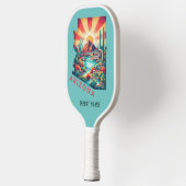 レトロトラベルマップオブアリゾナ州 ピックルボールラケット (左)