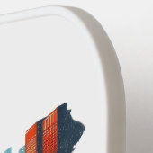 レトロトラベルマップオブニューヨーク州 ピックルボールラケット (左詳細)