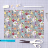 レトロトランプのポーカー 薄葉紙 (クラフト)