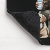 レトロトランプ狩り鹿おもしろいビール飲みビール マウスパッド (コーナー)