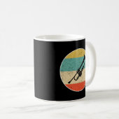 レトロトランペット コーヒーマグカップ (正面右)