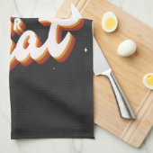 レトロトリックまたは治療 キッチンタオル (四つ折り)