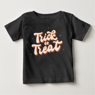 レトロトリックまたは治療 ベビーTシャツ