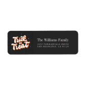 レトロトリックまたは治療 ラベル (正面)