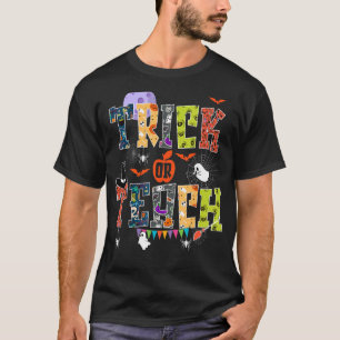 レトロトリッ教えクまたはシーズ不気味ン先生ライフHa Tシャツ