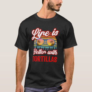 レトロトルティーヤスサンセットライフはトルトレで良い Tシャツ
