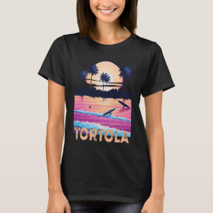 レトロトルトラB V I土産サーフ Tシャツ