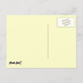 レトロトレーラーがヒッチした日付の保存 案内ポストカード (裏面)