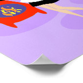 レトロトロピカルカクテルパーティーポスター ポスター (角)