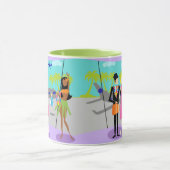 レトロトロピカルバケーションマグ マグカップ (中央)