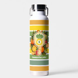 レトロトロピカルパイナップルピックルボール ブライダルシャワー ウォーターボトル