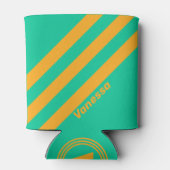 レトロトロピカルパストライプンチの名前 缶クーラー (裏面)