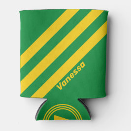 レトロトロピカルパストライプーム3名 缶クーラー