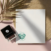 レトロトロピカルパームツリーピックボールブライダルシャワー セルフインキングスタンプ