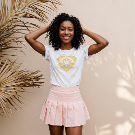 レトロトロピカルパームツリーピックルボール ブライダルシャワー トライブレンドTシャツ