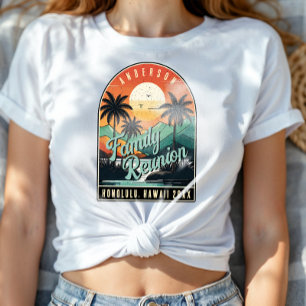 レトロトロピカルファミリーリユニオンID1135 Tシャツ