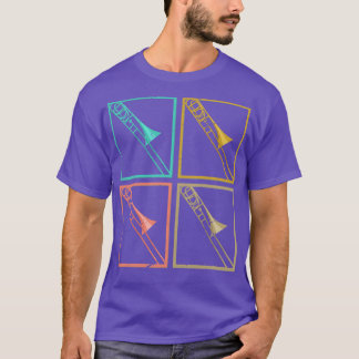 レトロトロンボーン Tシャツ