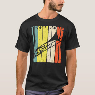 レトロトロンボーンIマーチングバンドIトロンボーンIトロム Tシャツ
