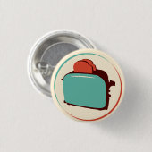 レトロトースターボタン 缶バッジ (正面&裏面)