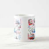 レトロドクターライフVibes for Healthcare Heroes コーヒーマグカップ (中央)