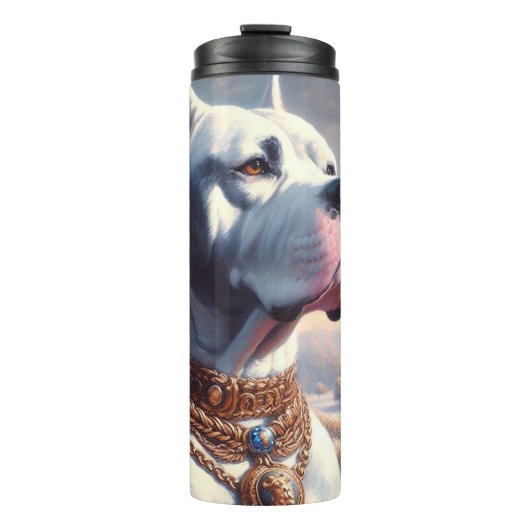 レトロドゴアルゼンチ絵を描ーノ タンブラー (正面)