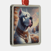 レトロドゴアルゼンチ絵を描ーノ メタルオーナメント (右)