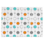 レトロドットとスターバスト抱き枕 ラージペーパーバッグ (裏面)