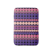 レトロドット模様浴用マット バスマット (正面縦)