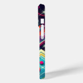 レトロドット電話ケース Case-Mate iPhoneケース (裏面 / 左)