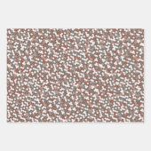 レトロドット ラッピングペーパーシート (正面3)