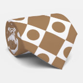 レトロドット（白） ネクタイ (ロール)