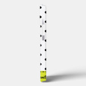 レトロドット – Black&White iPadケース Case-Mate iPhoneケース (裏面 / 左)