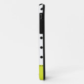 レトロドット – Black&White iPhone 5/5Sケース Case-Mate iPhoneケース (裏面/左)