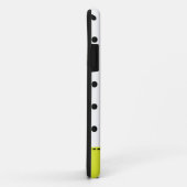 レトロドット – Black&White iPhone 5/5Sケース Case-Mate iPhoneケース (裏面/右)