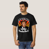 レトロドナルド·トランプは私のホームボーイ Tシャツ (正面フル)
