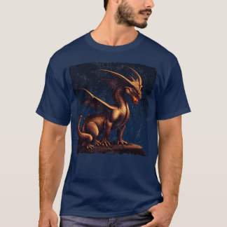 レトロドラゴン Tシャツ