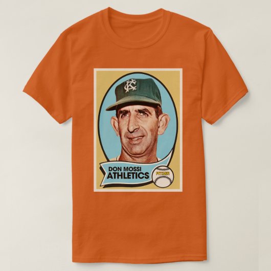 レトロドンモッシー Tシャツ (デザイン正面)