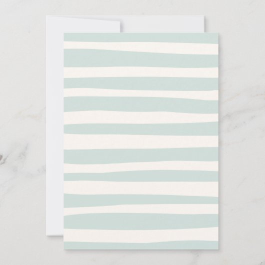 レトロドードルウェーブフレ結婚ーム 招待状 (裏面)