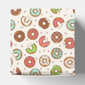 レトロドーナツ型かわいいカラフルスタイル誕生日 フェイバーボックス (上部)