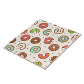 レトロドーナツ型かわいいカラフルスタイル タイル (側面)