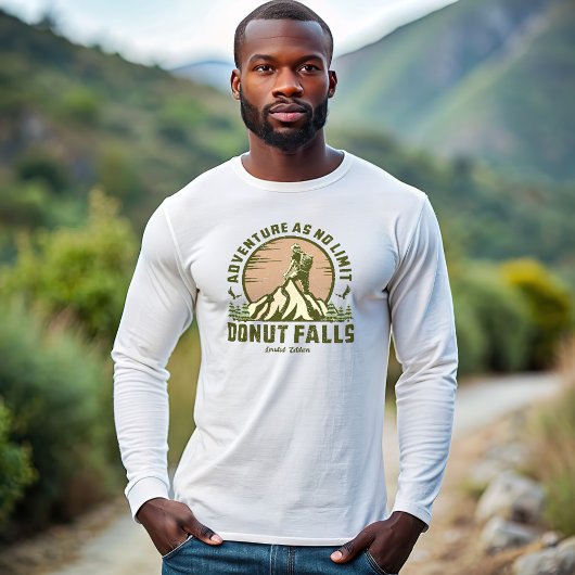 レトロドーナツ秋ハイクサンセット スウェットシャツ