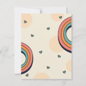 レトロドーナツ あなたがどれほど素晴らしいか忘れないで バレンタイン ノートカード (裏面)