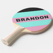 レトロナイトプはっきりしたリストライプズの名前 卓球ラケット (正面アングル)
