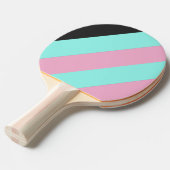 レトロナイトプリズはっきりしたムストライプズ 卓球ラケット (正面アングル)