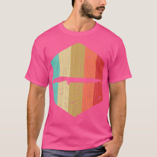 レトロナイフヴィンテージクニーブシェフ料理クニーブスロ Tシャツ