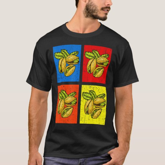 レトロナットピスタチオ Tシャツ (正面)