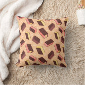 レトロナポリタンアイスクリームサンドイッチパターン クッション (ブランケット)